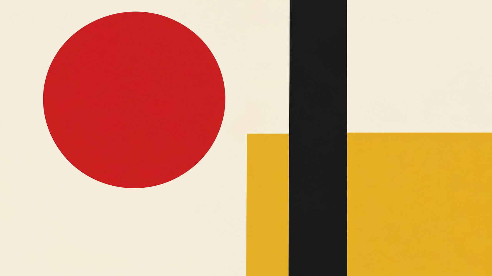 Filmora AI image generator creating Bauhaus poster prompt visuals