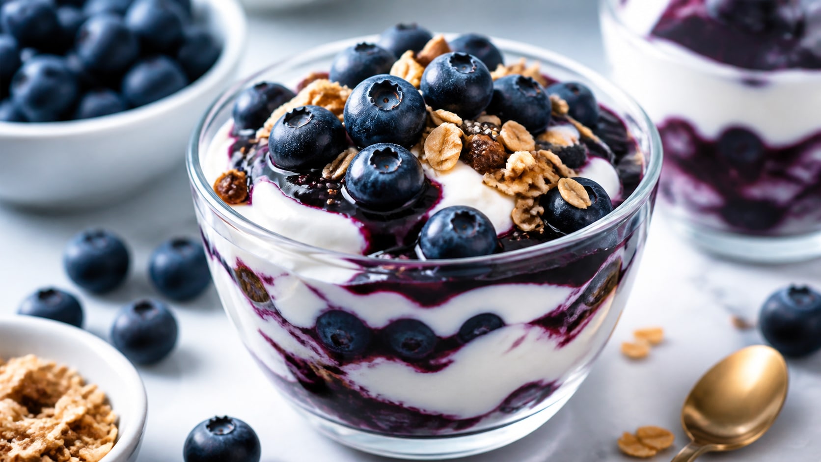 Nano Banana model creating AI blueberry image prompt style variants