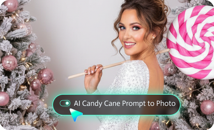 chatgpt ai candy cane photo prompt