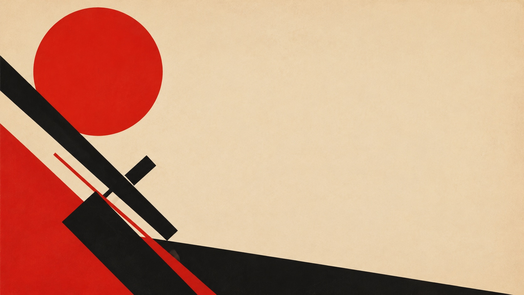 Filmora AI image generator creating constructivist launch posters