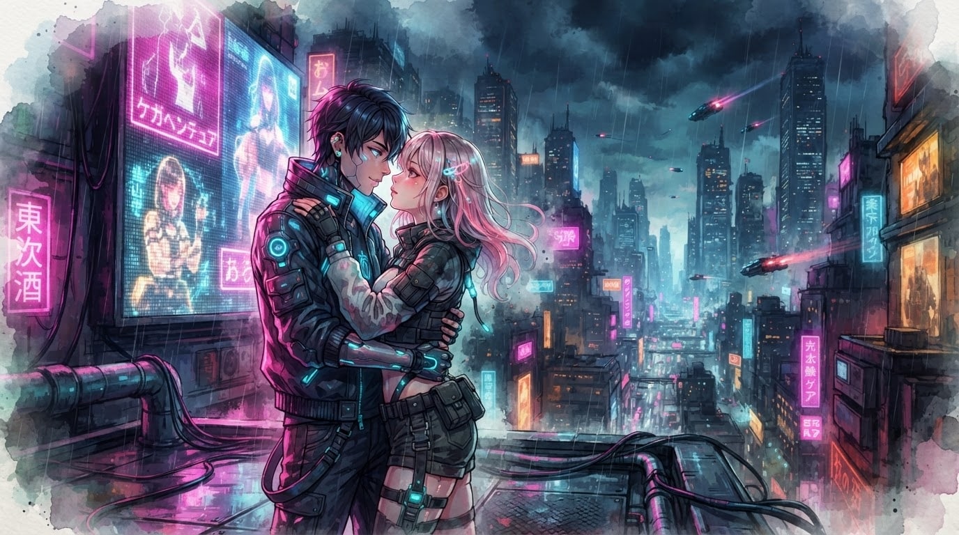 Explore anime and aesthetic couple wallpaper styles