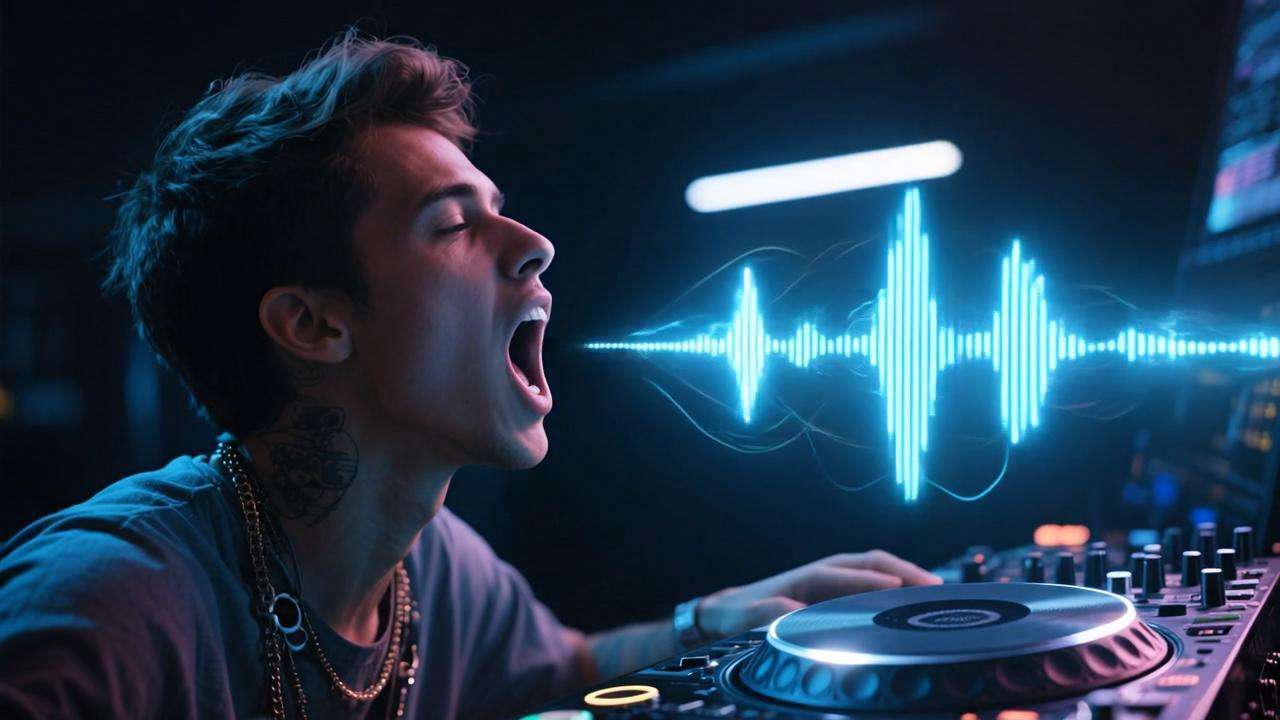 Concepto futurista de tecnología