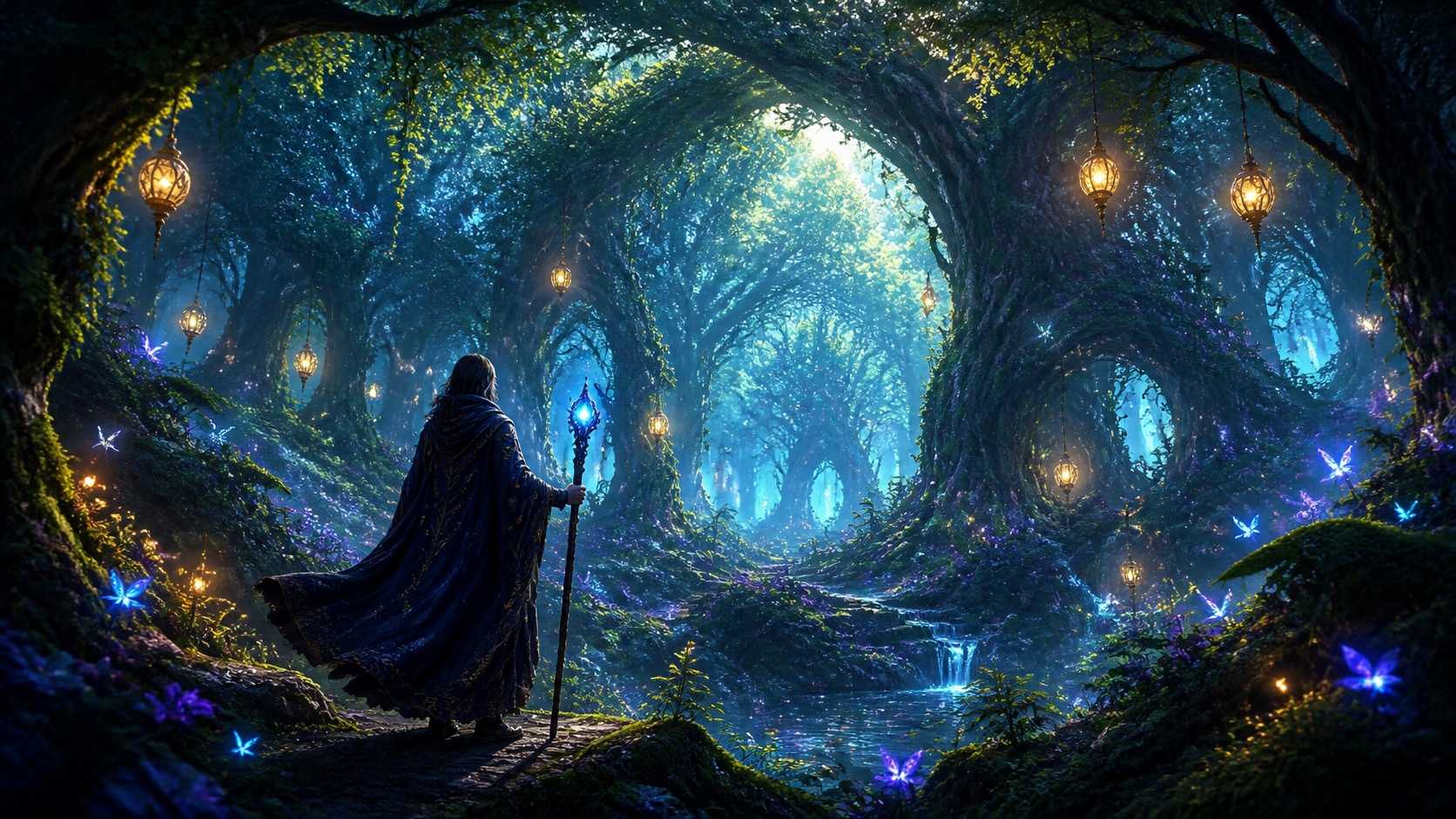 Nano Banana model creating AI fantasy game poster prompts style variants