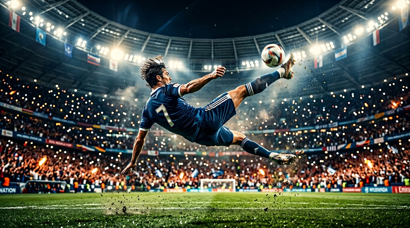 Celebrate football heroes with AI-generated FIFA posters