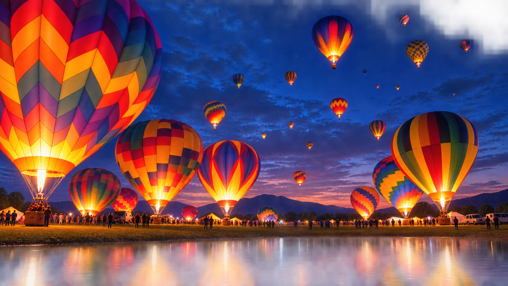 Nano Banana model creating AI hot air balloon prompt style variants