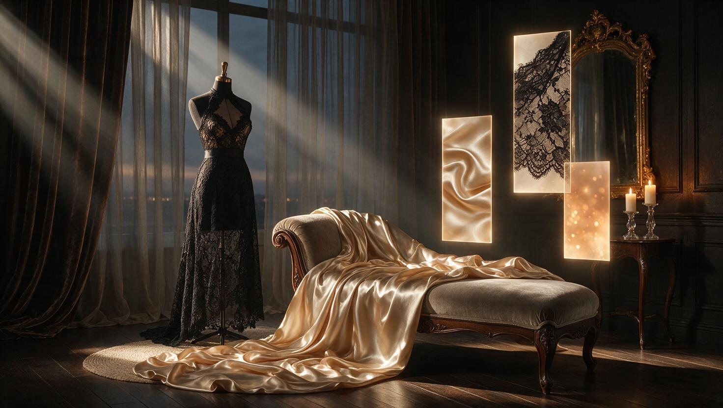 Achieve studio-quality boudoir aesthetics with AI lingerie prompt