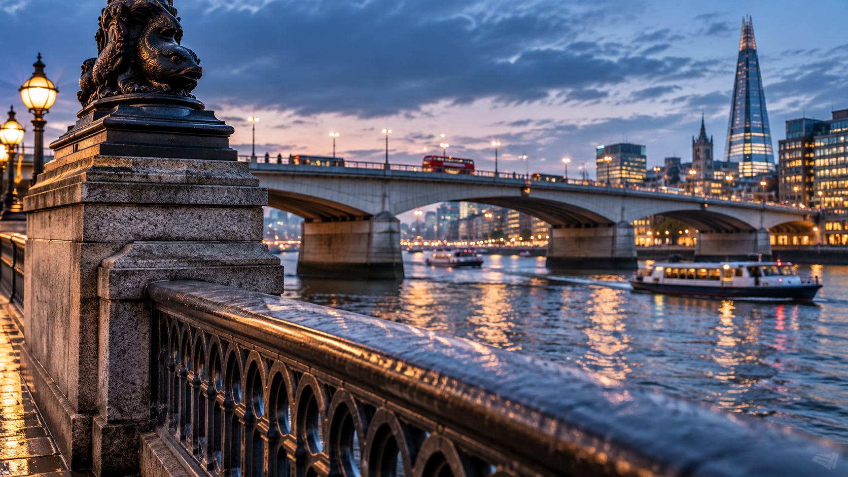 Nano Banana creating alternate London Bridge photo prompt variants