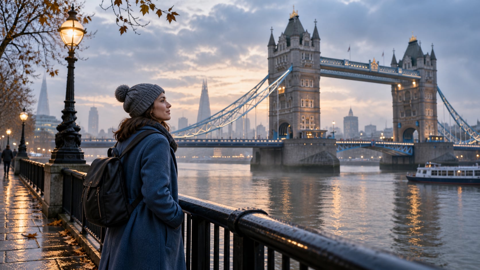 Filmora AI image generator creating London photo prompt visuals