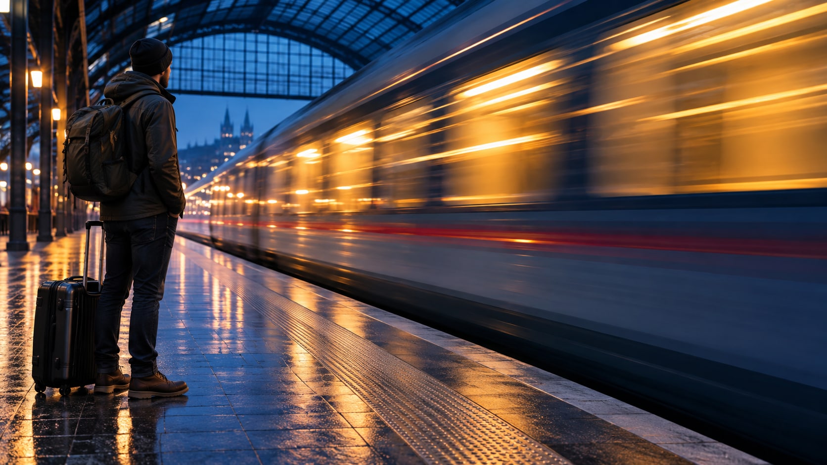 long exposure photography prompt still image converted into video in Filmora