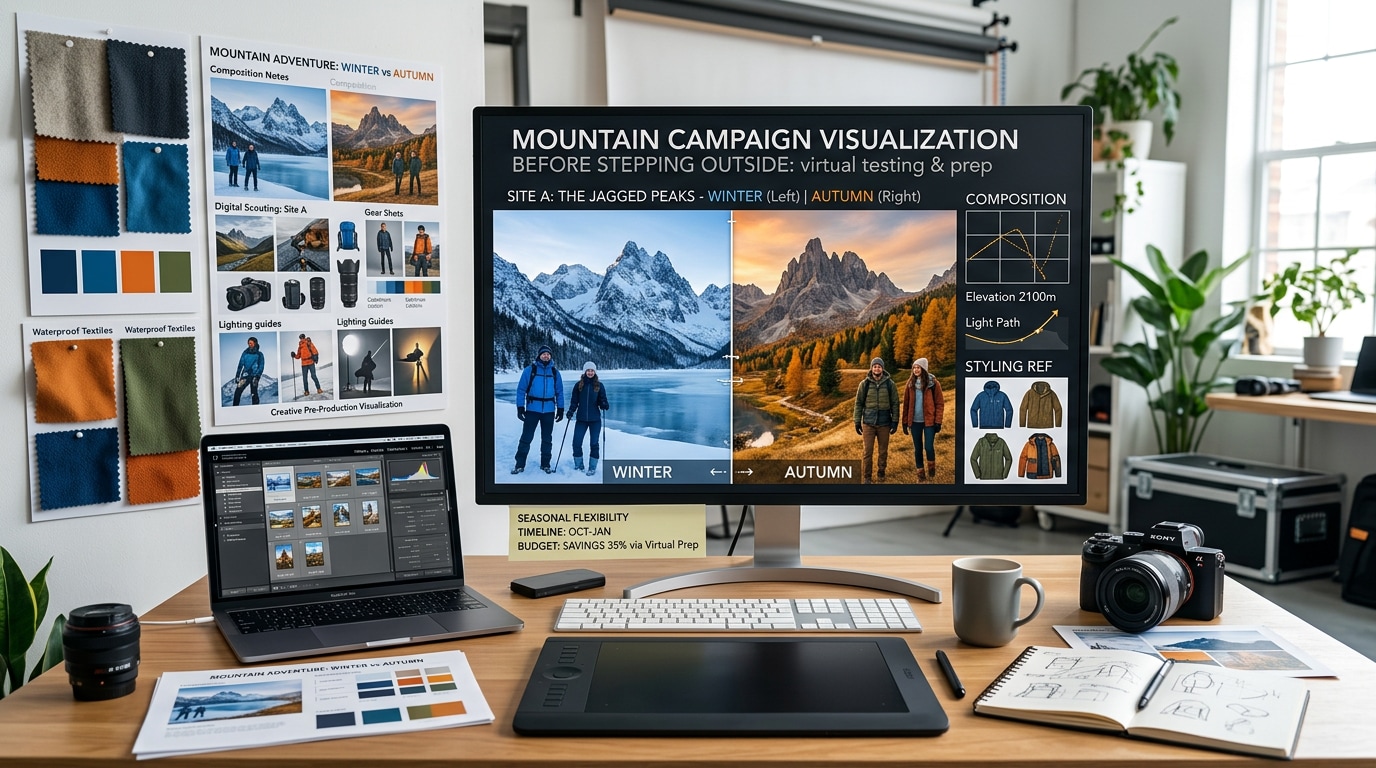 Perfect your mountain photoshoot prompts