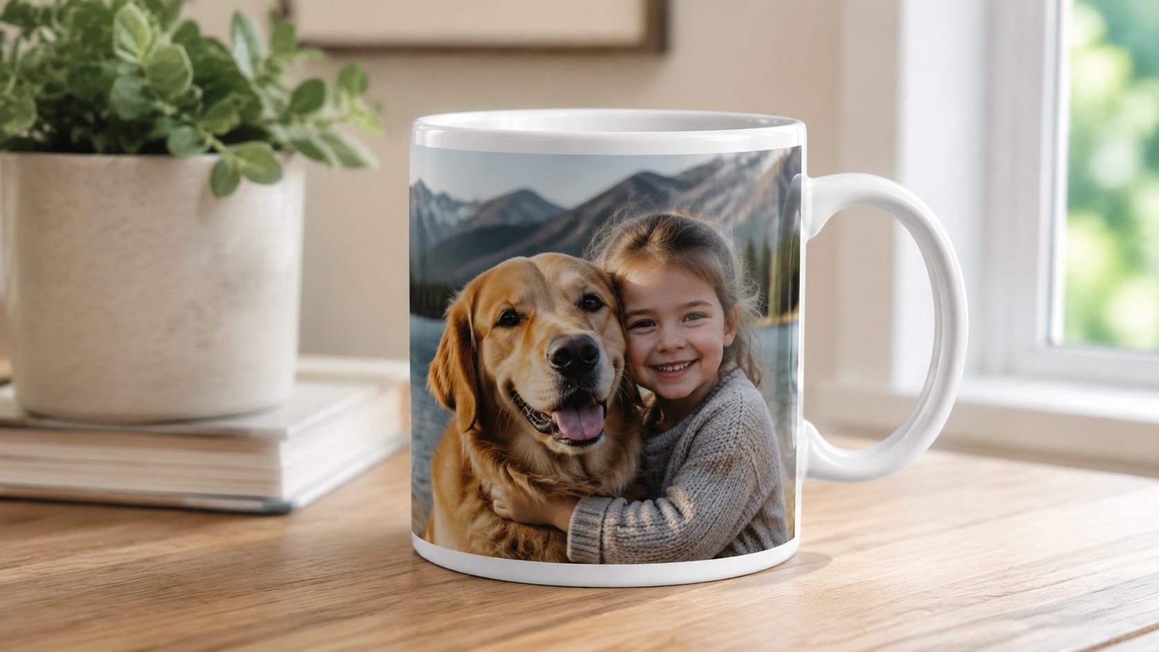 Nano Banana model creating AI mug design prompt style variants