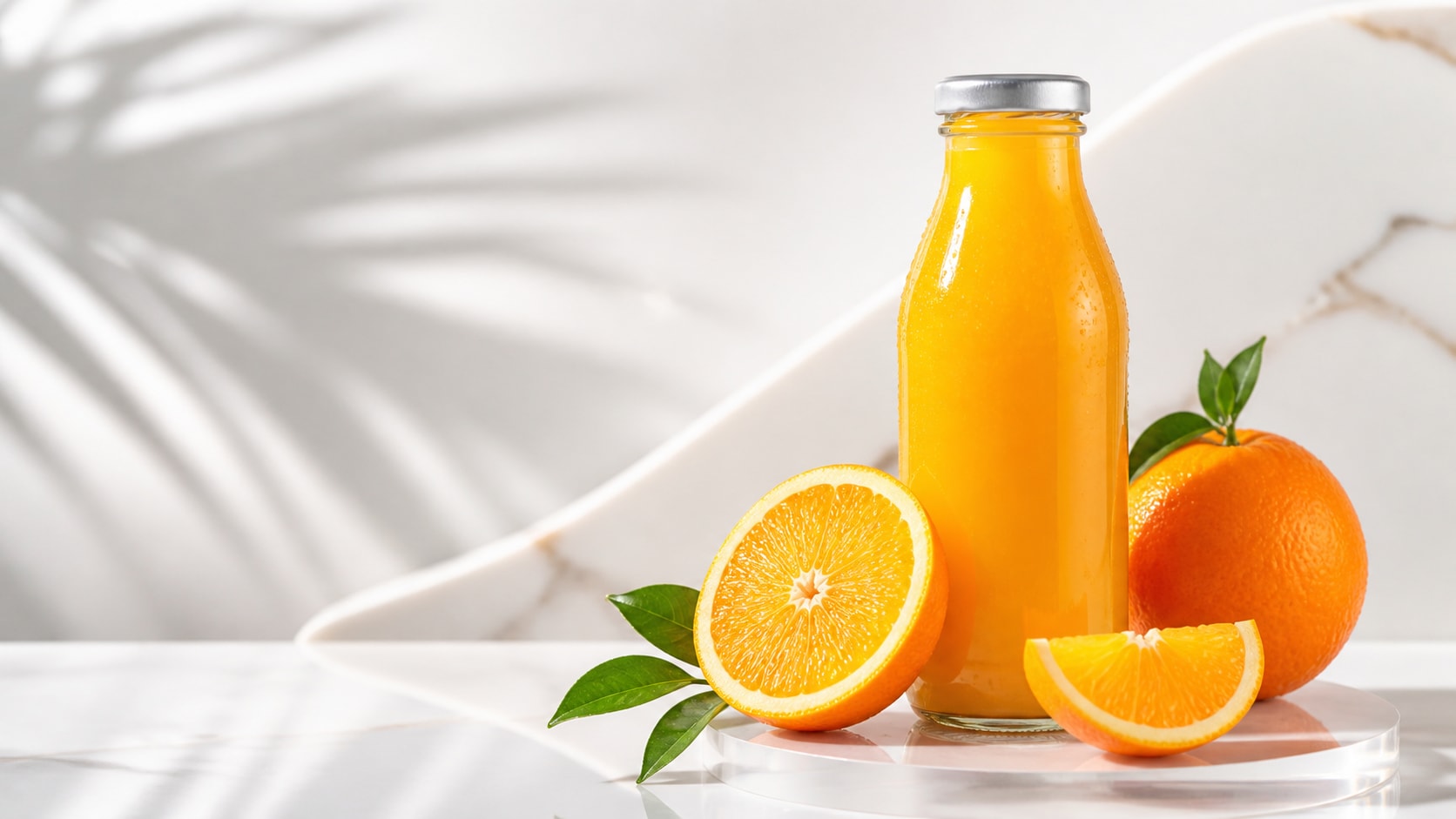 GPT Image 2 orange juice bottle prompt generated in Filmora