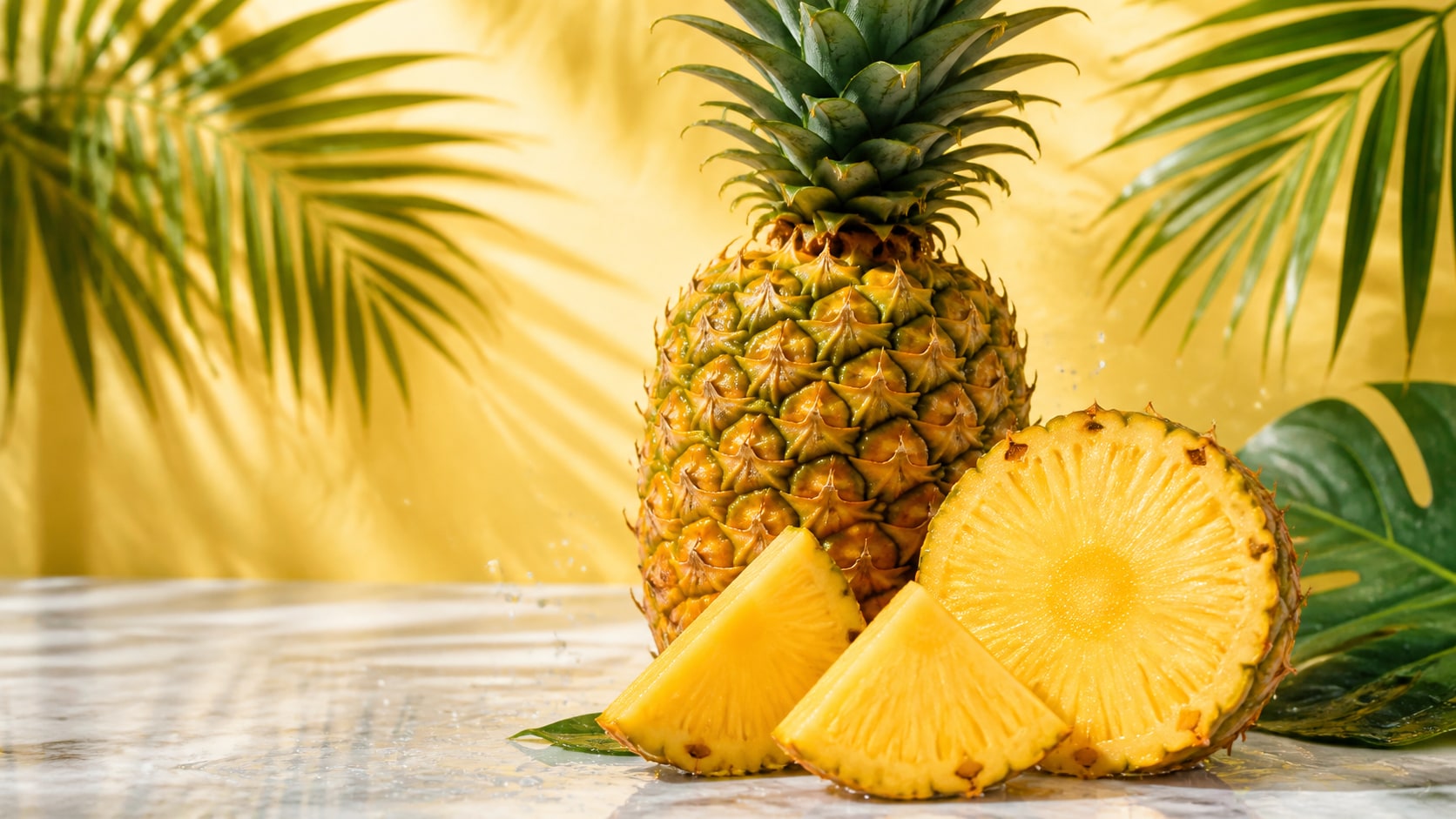 Filmora AI image generator creating pineapple product visuals