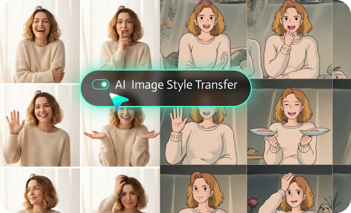 change image style in filmora