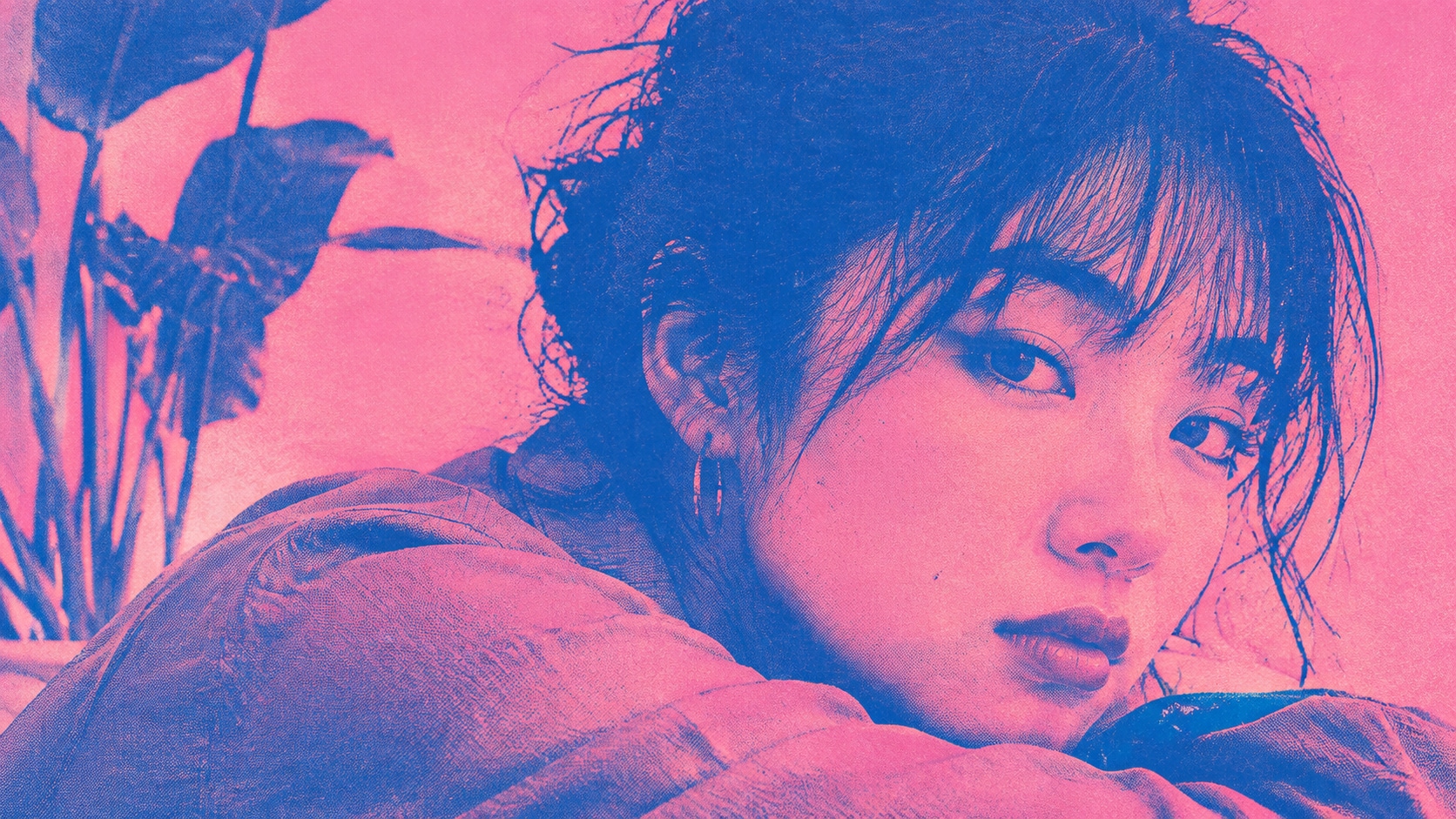 Filmora AI image generator creating AI risograph style prompt visuals