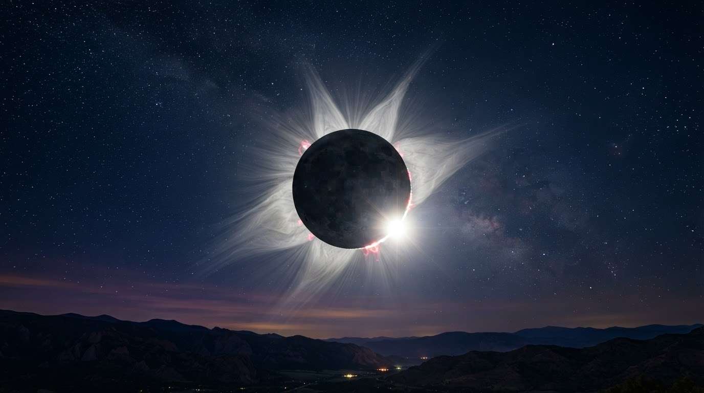 Generate realistic AI solar eclipse images with Filmora