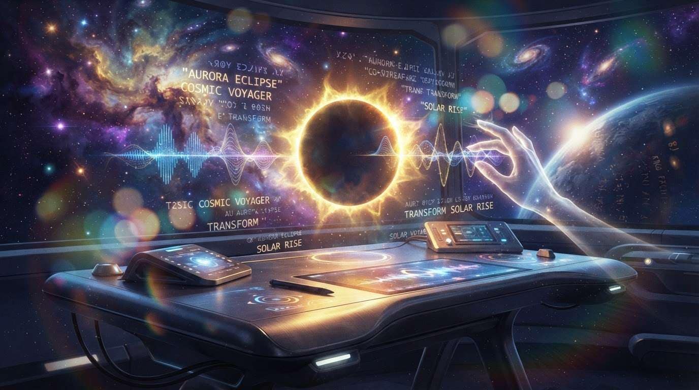 Streamline sci-fi content with AI solar eclipse prompts
