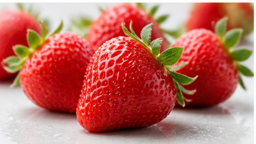 Filmora AI image generator creating AI strawberry image prompt visuals
