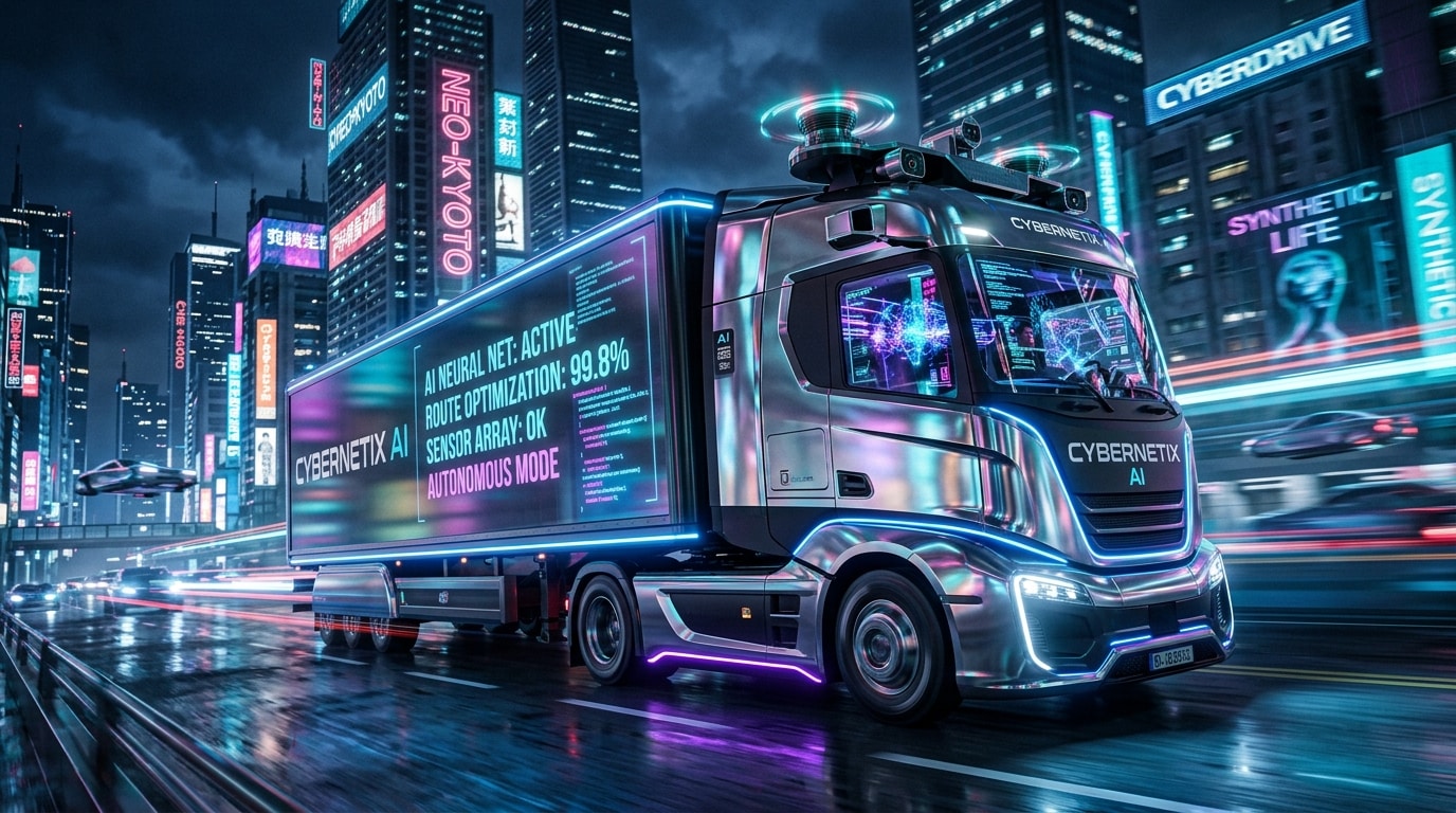 Effets de cascades AI Truck