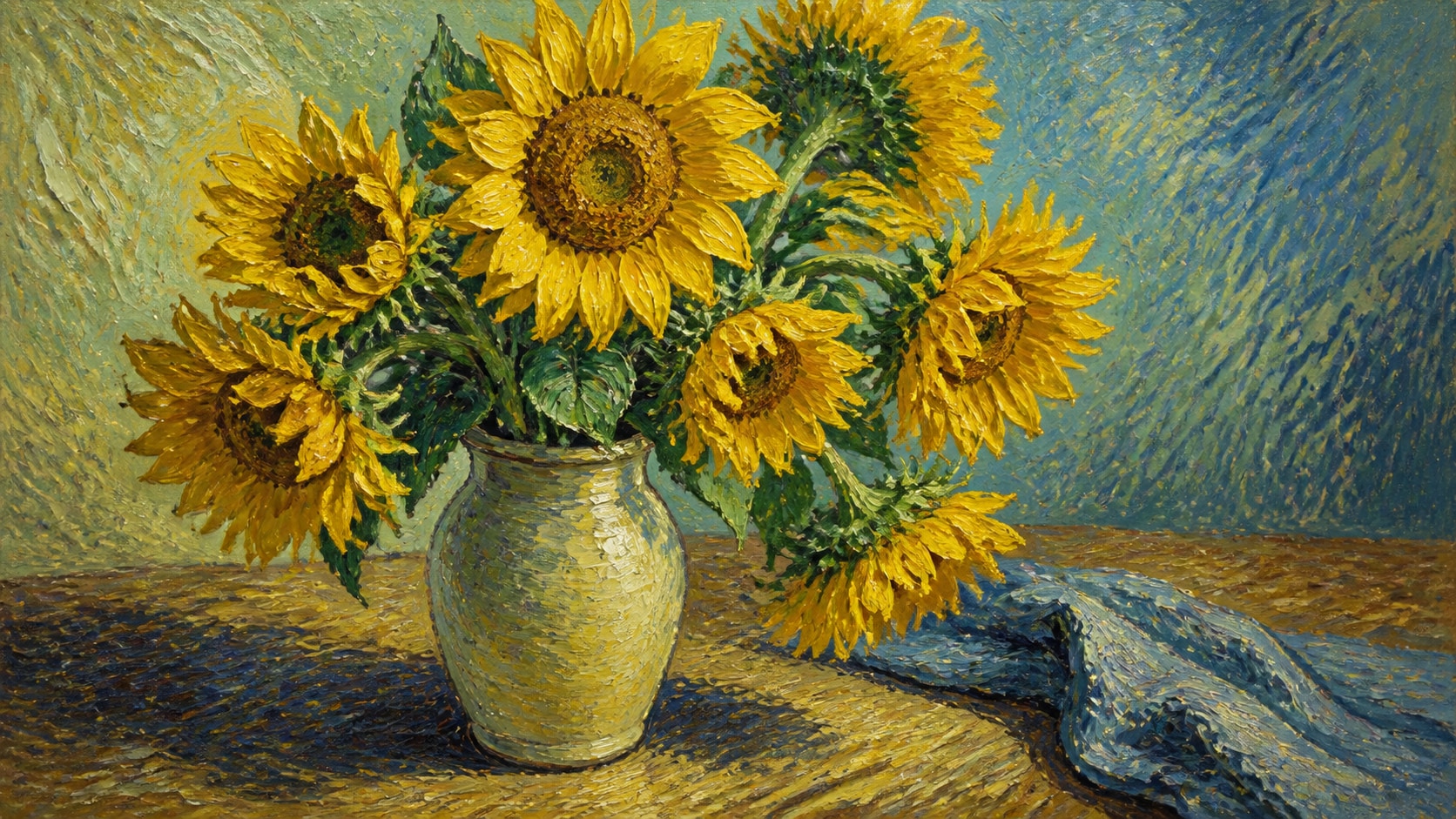 Nano Banana model creating Van Gogh style prompt style variants