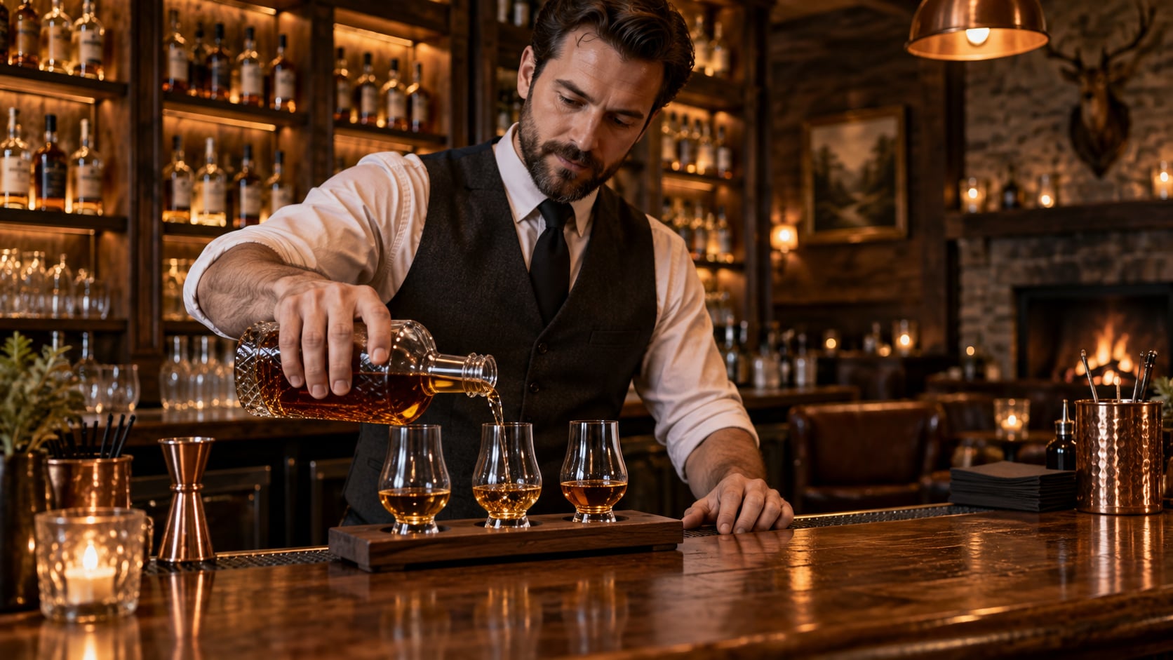 Nano Banana creating alternate whiskey poster prompt variants