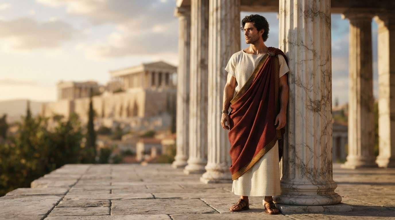Master the ancient Greek male aesthetic