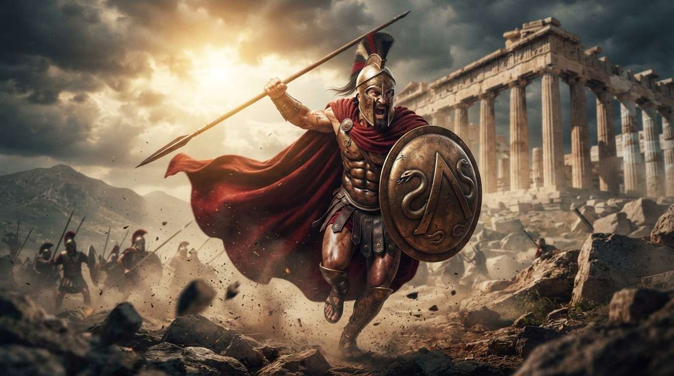 Summon the ultimate ancient Greek warrior