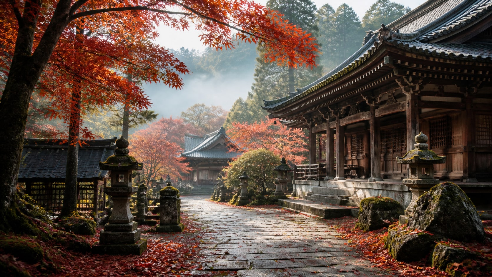 Filmora AI image generator creating AI temple prompt visuals