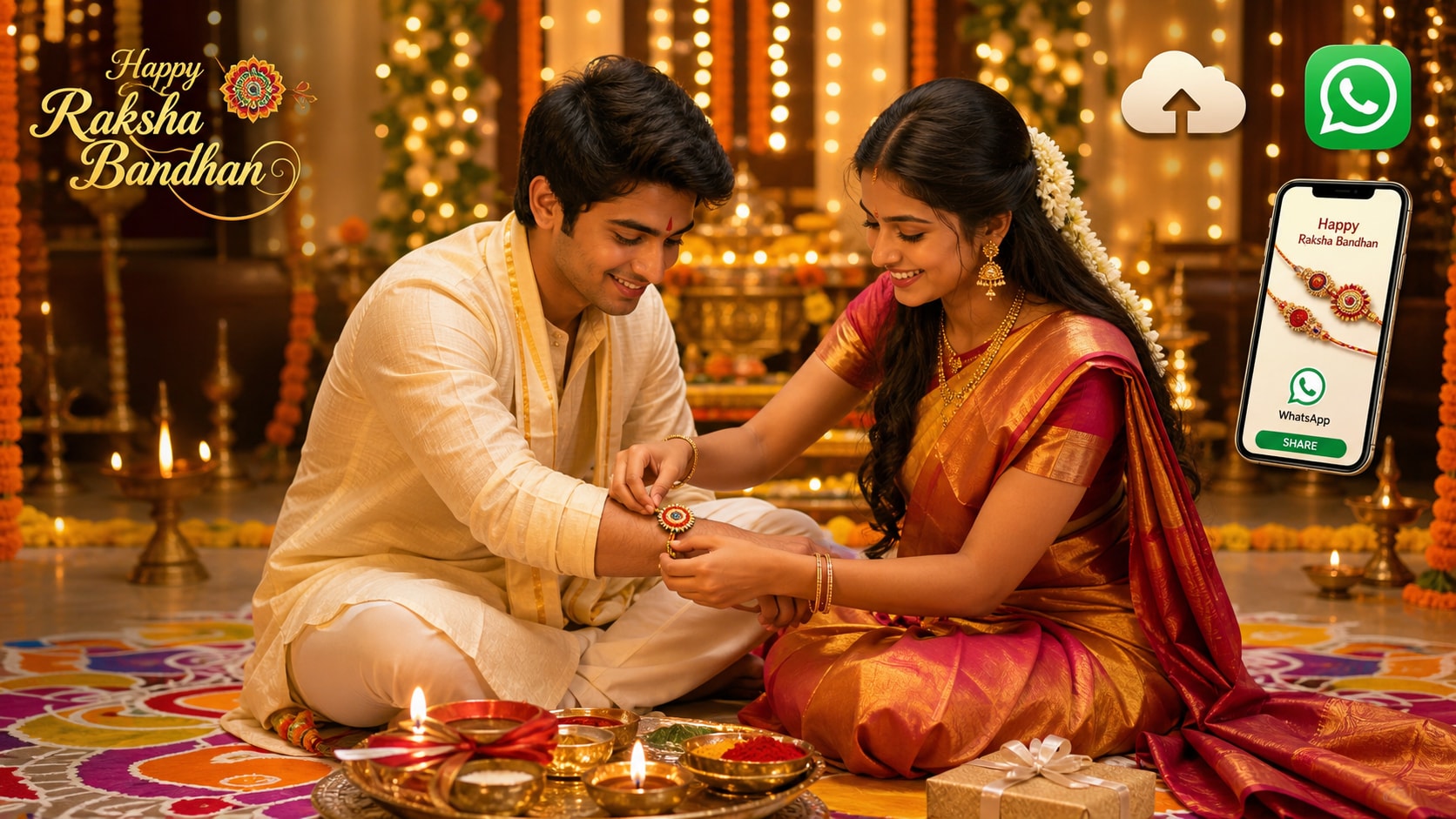 Celebrate festivals using an anna thangachi prompt
