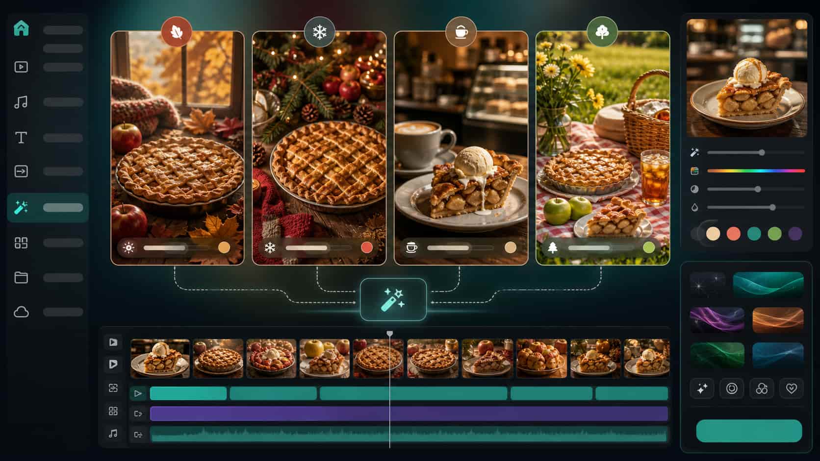 Remix apple pie prompt assets for seasonal campaigns