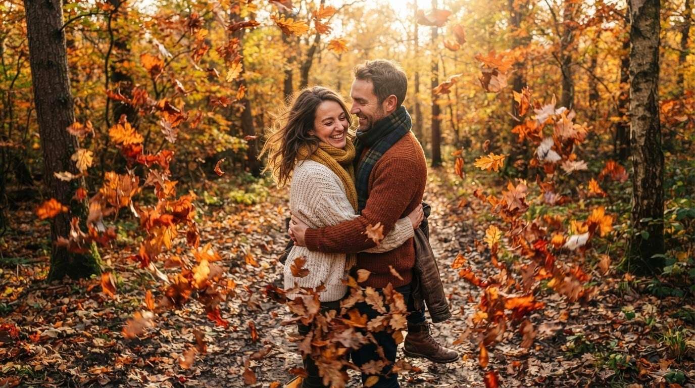 Master autumn photoshoot AI prompts easily
