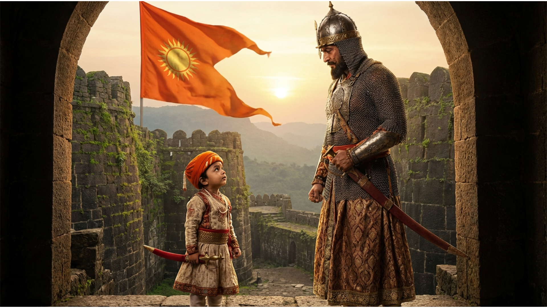 shivaji maharaj prompt for baby boy ai image generator