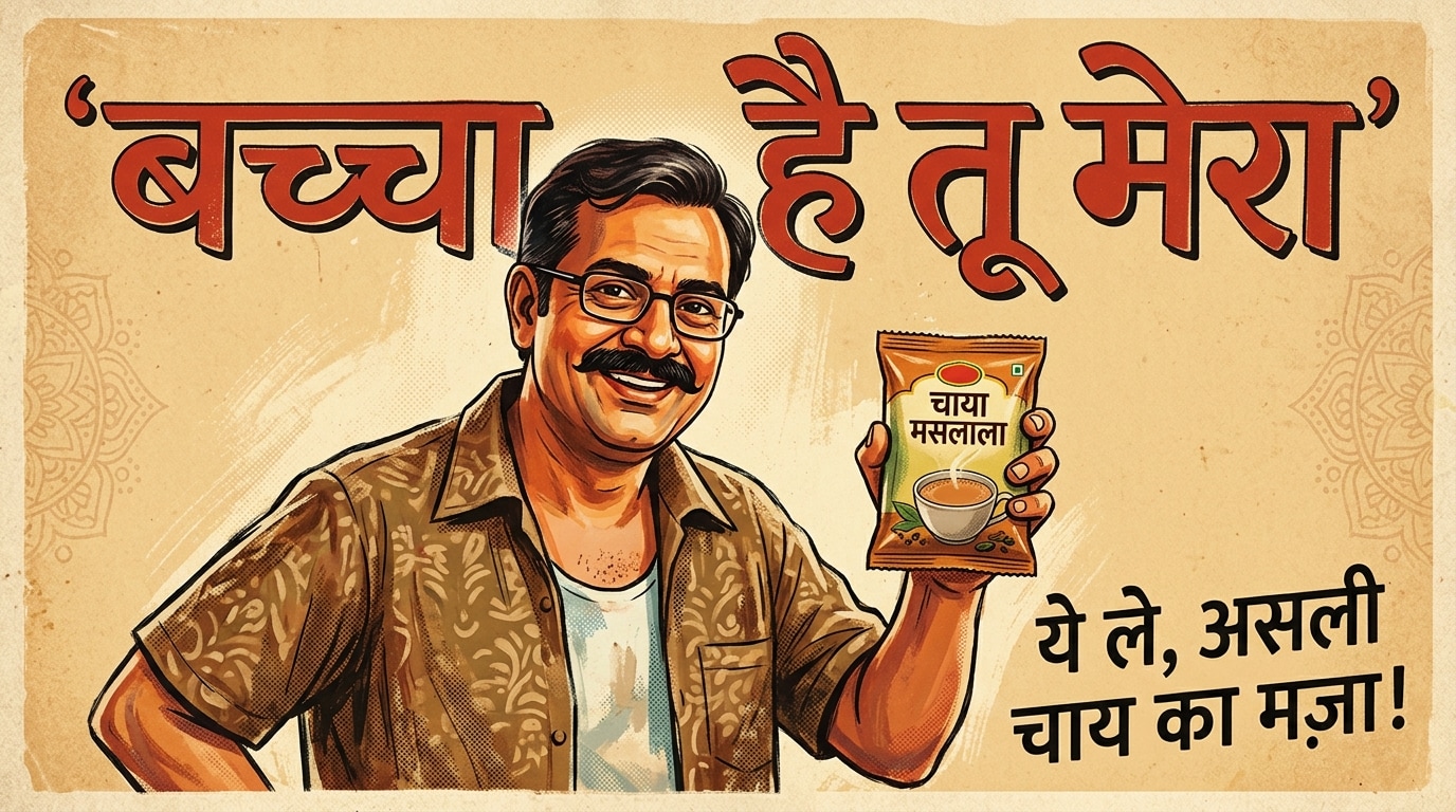 Bacha Hai Tu Mera Style Poster Generation