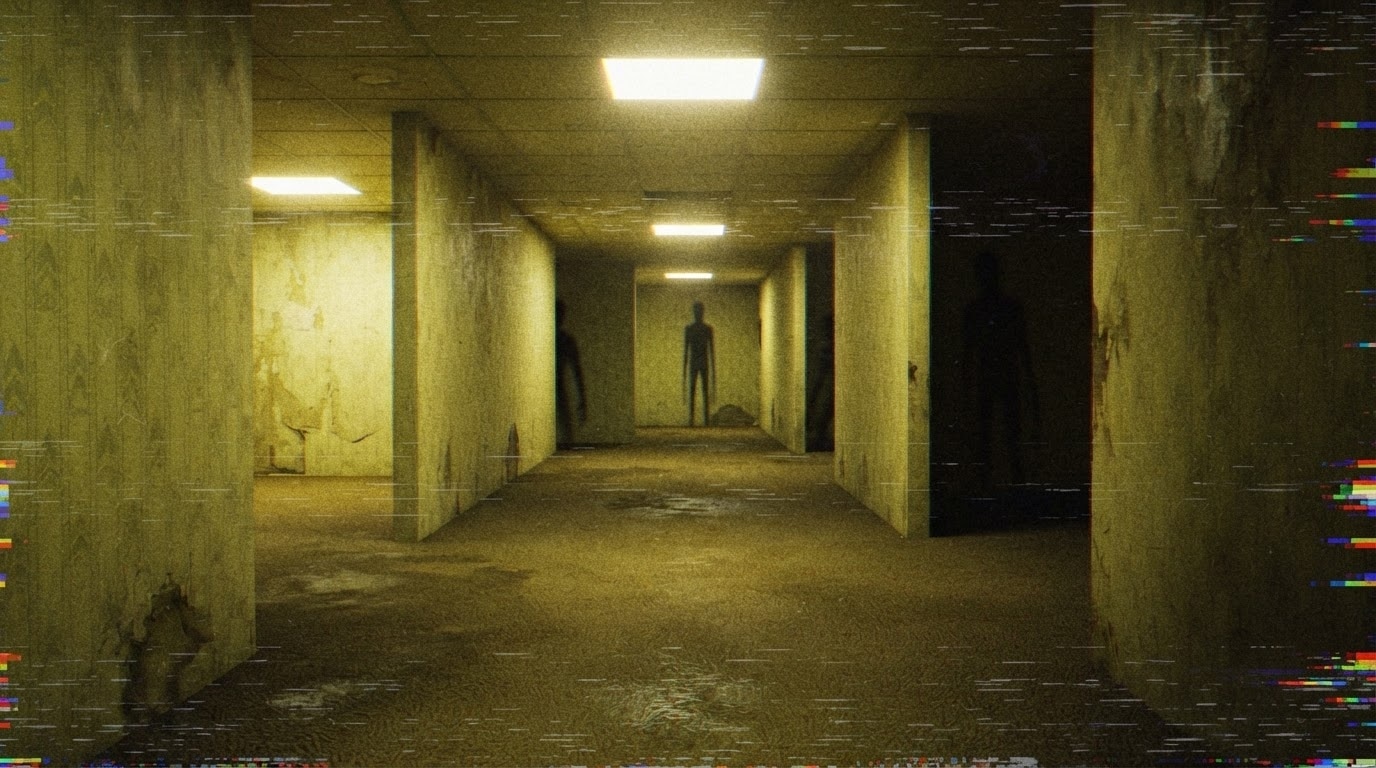 Enhance backrooms horror with ai video assets