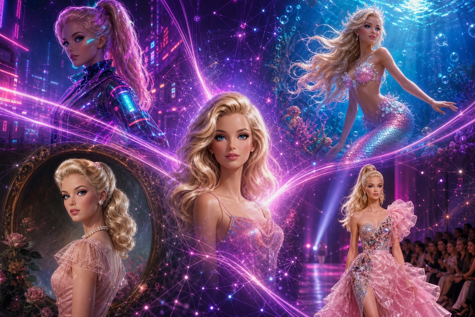 Leverage multiple AI models for your barbie prompt