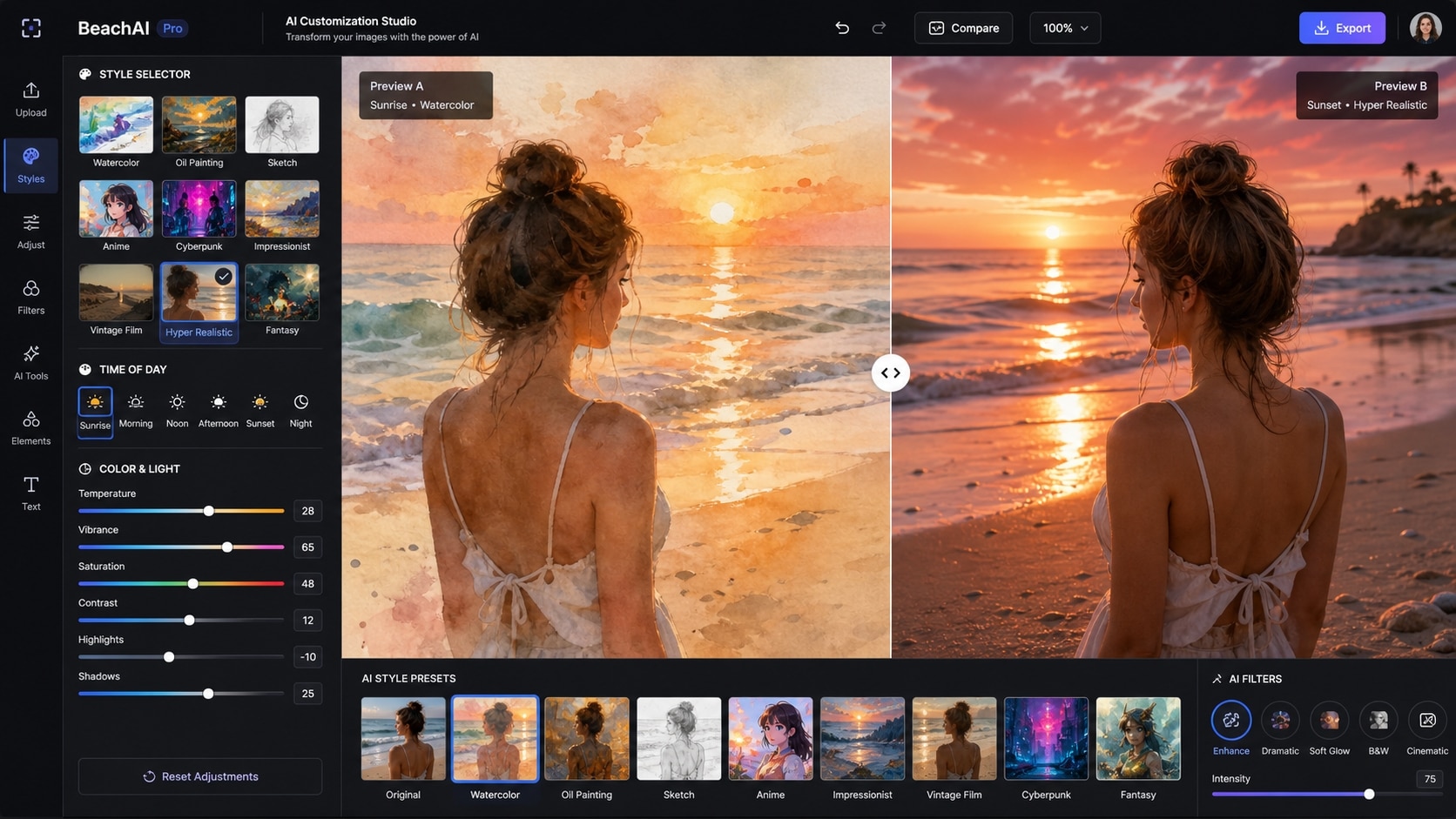 Customize chatgpt beach girl styles effortlessly