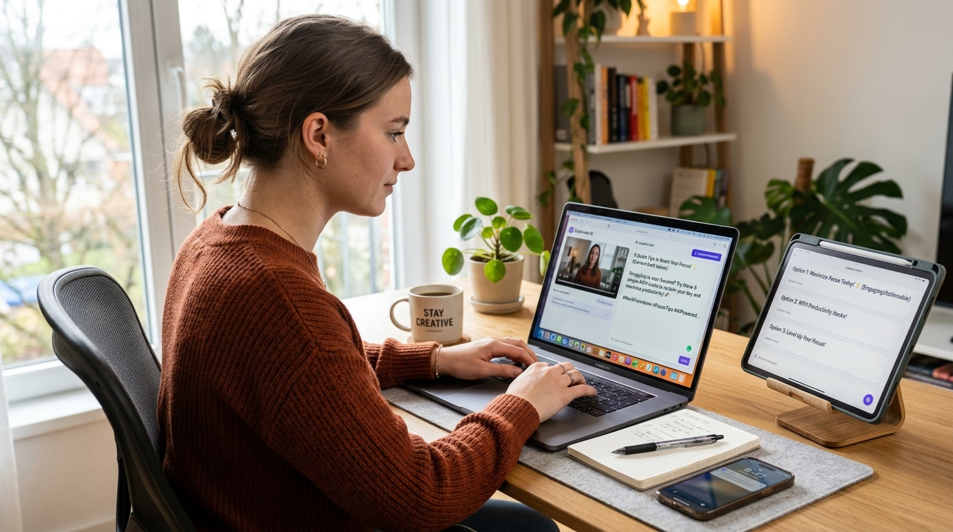 Simplify caption creation process