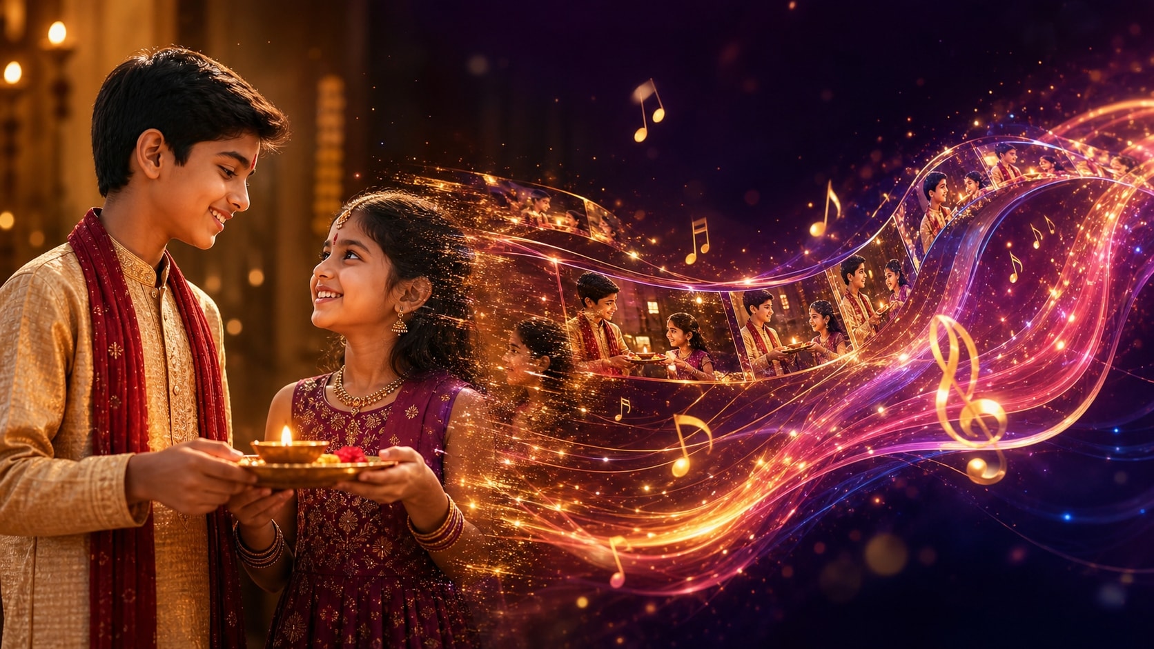Seamless AI Image to Video Creation for Bhai Dooj