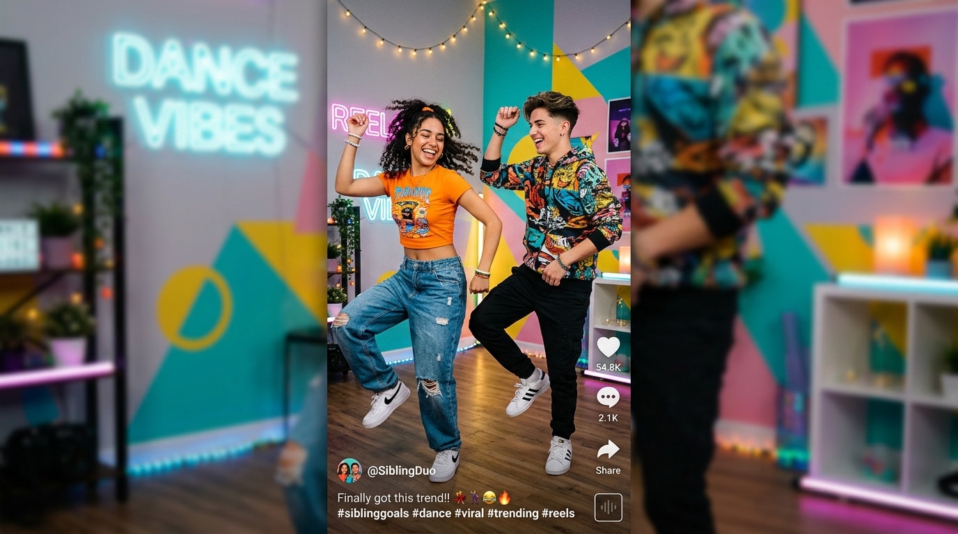 Creative Sibling Interaction Templates