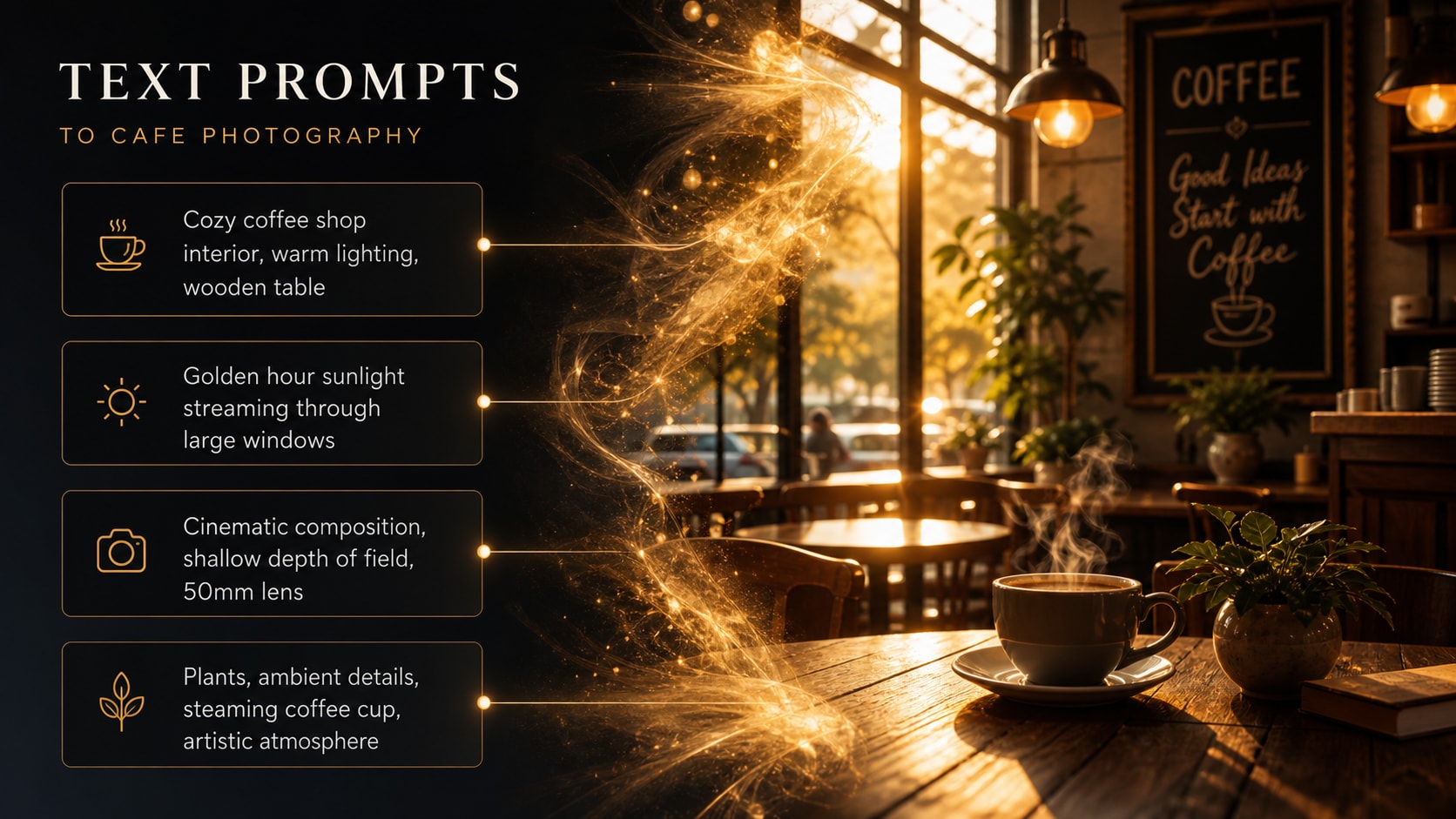 Master coffee shop aesthetics with cafe ai prompts