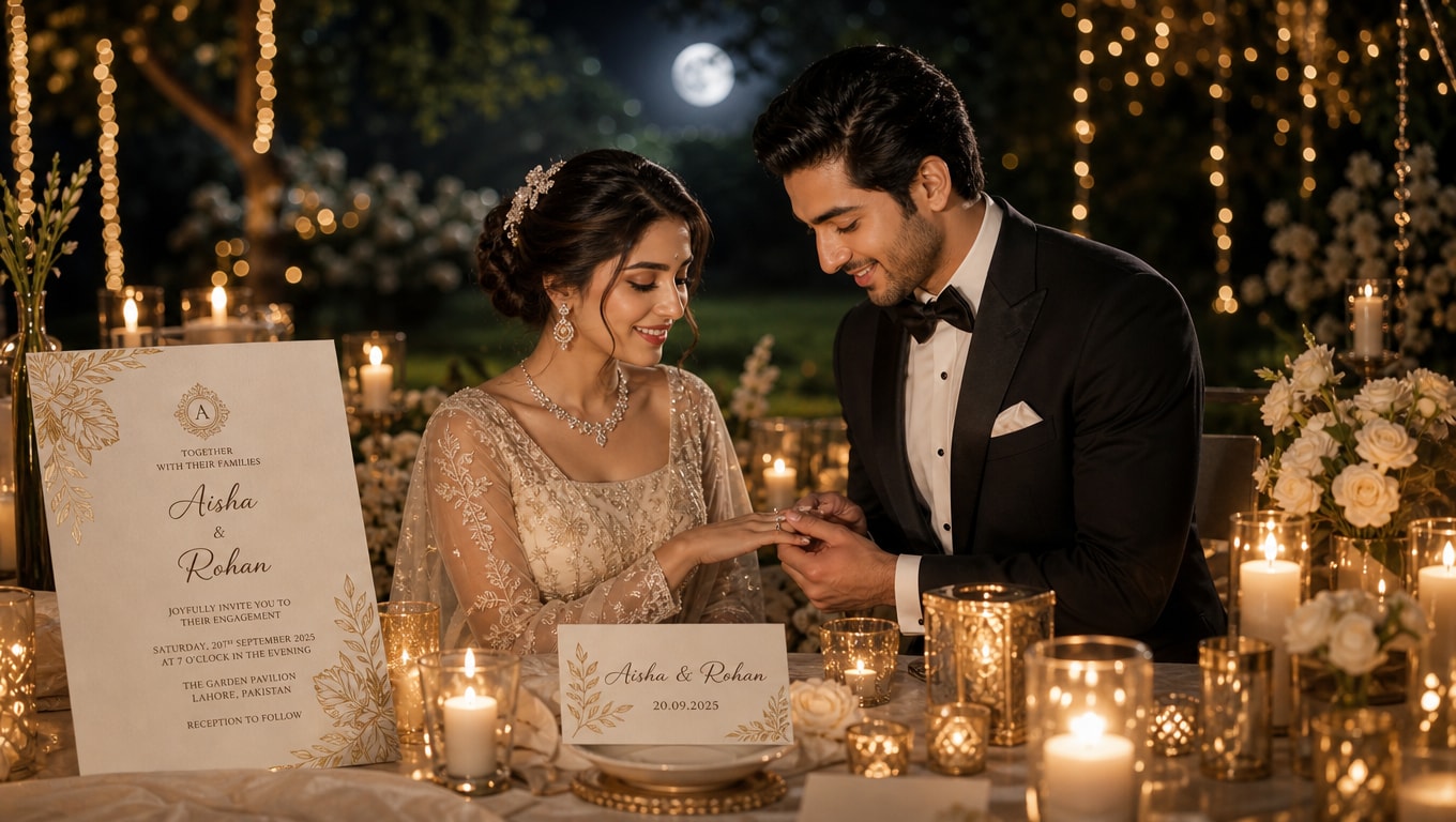 Romantic candlelight wedding photo prompts