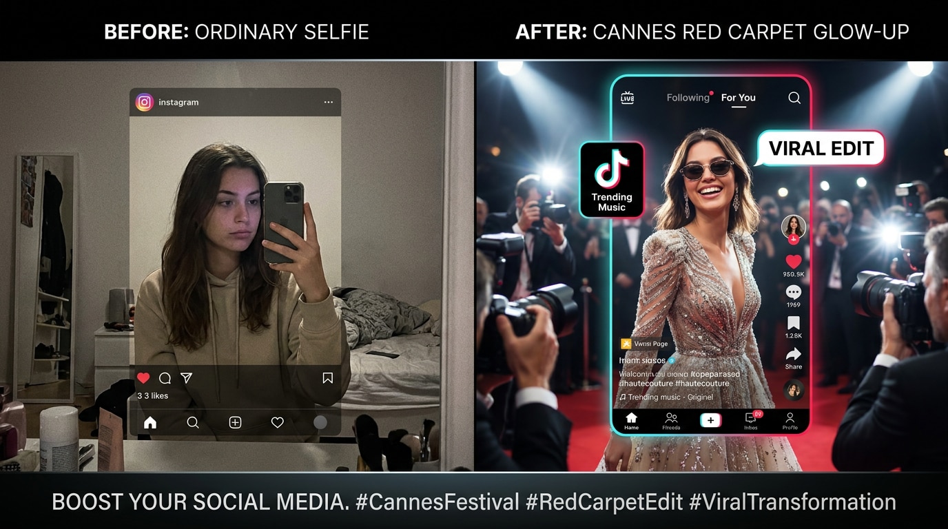 Boost Social Media with Cannes Festival Red Carpet Edits