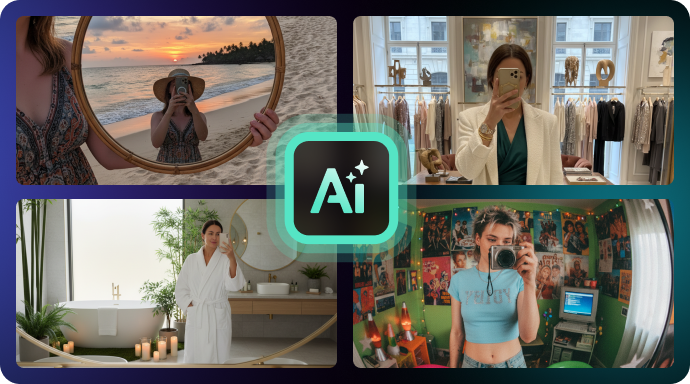 gemini ai prompts for mirror selfies