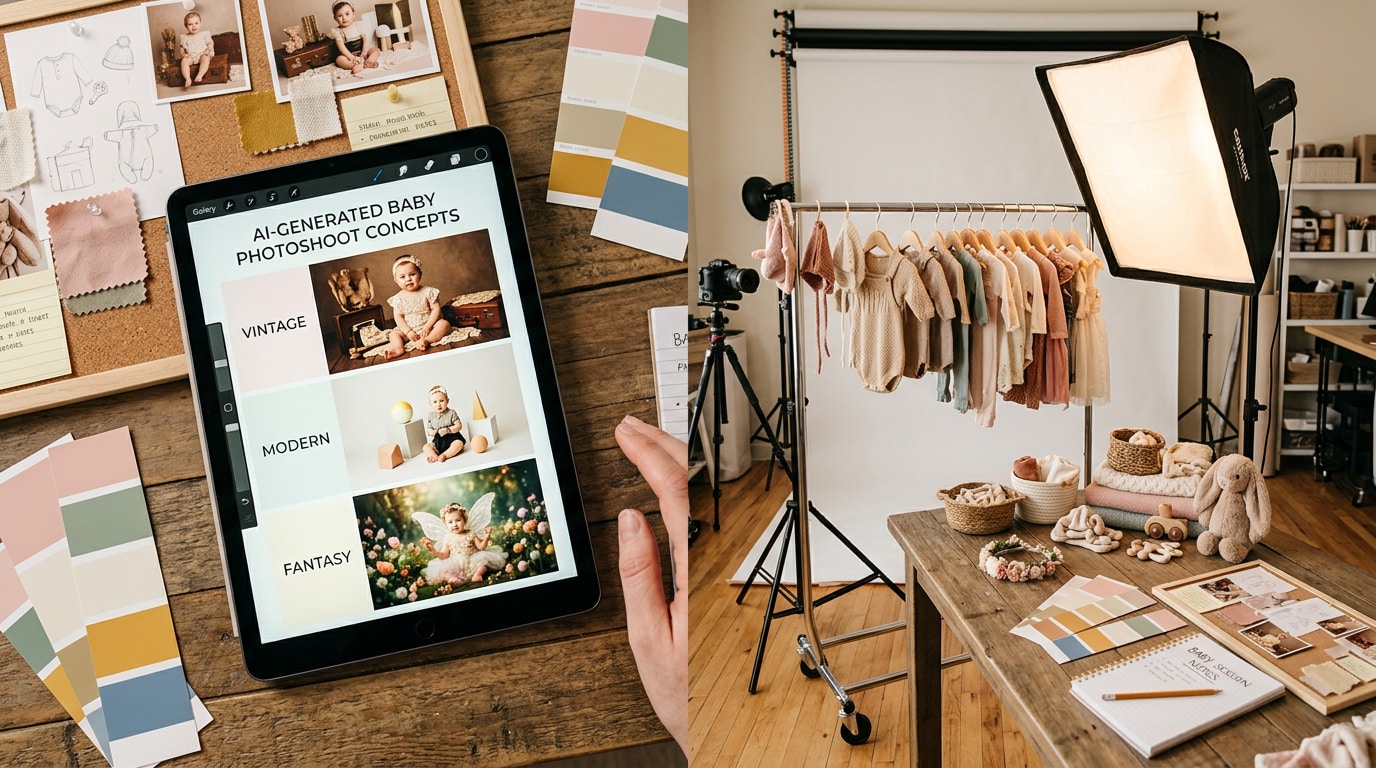 Plan photoshoots with ChatGPT baby photoshoot prompt