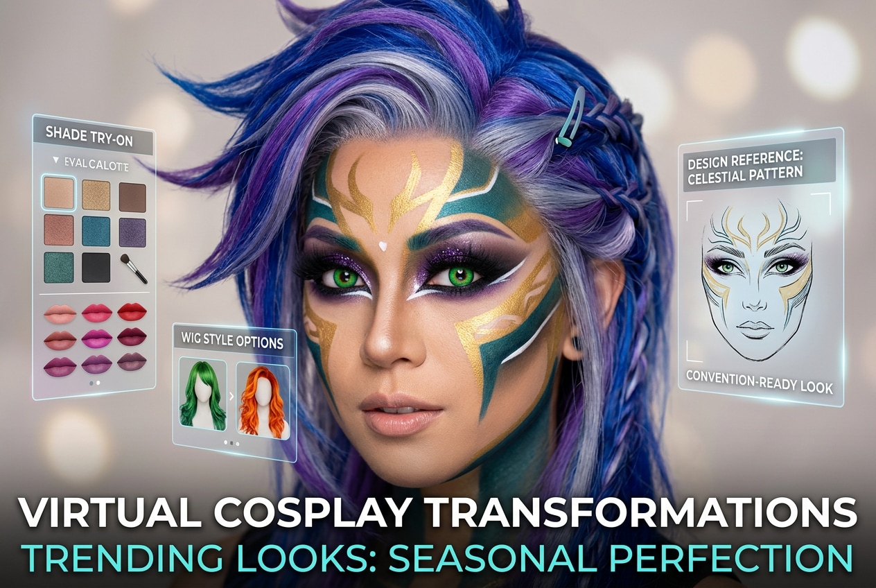 Cosplay makeup AI design