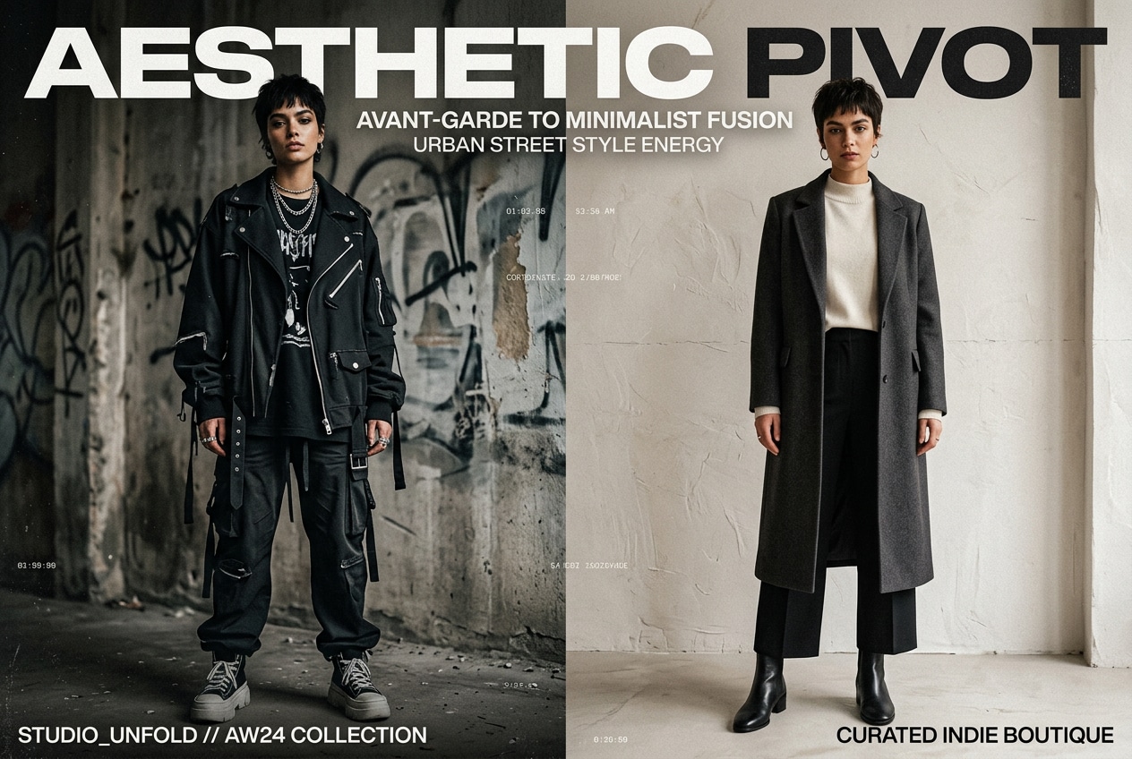 Explore avant-garde and minimalist fashion styles