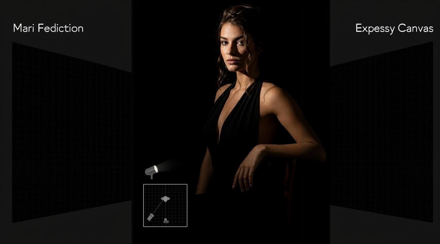 Effortless lighting control with direct flash night photo prompts