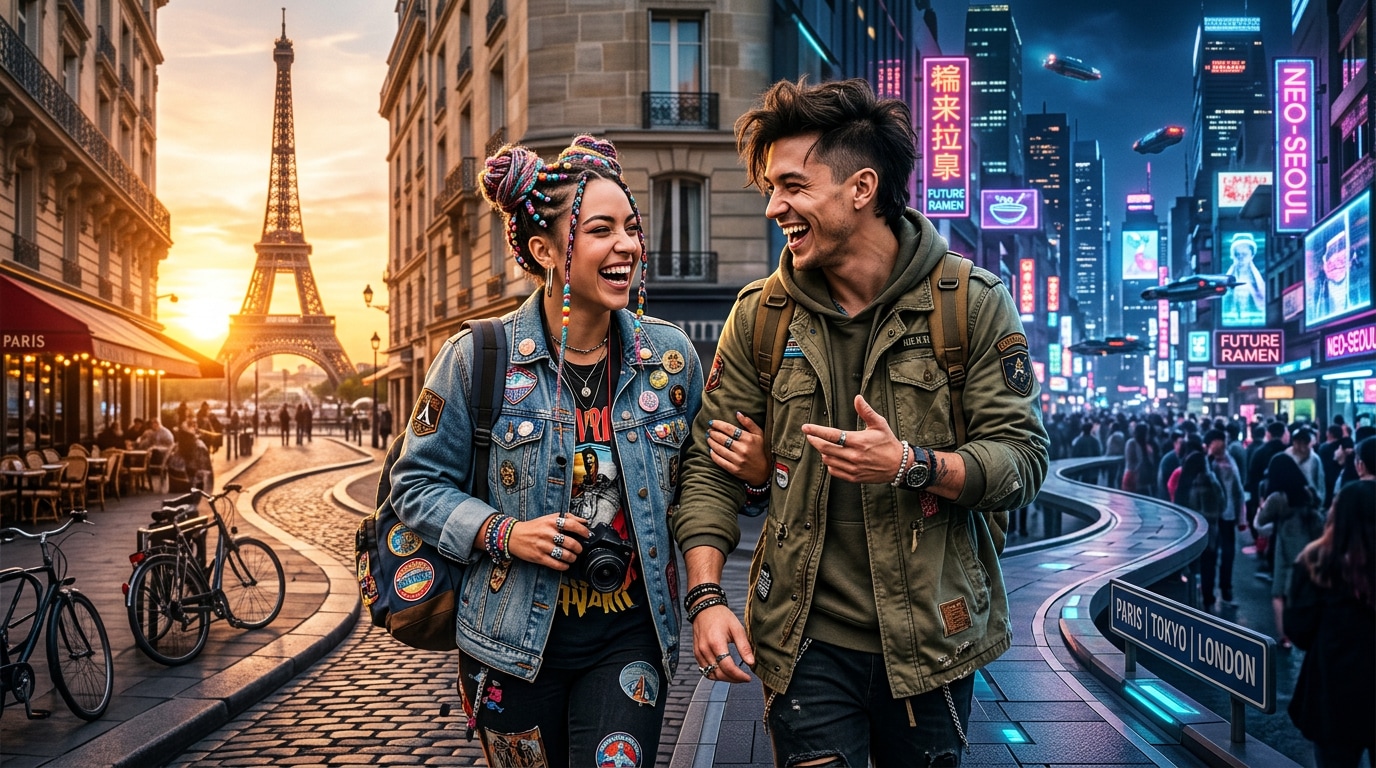 Use a 2 friends prompt for chatgpt boy and girls to create diverse scenarios