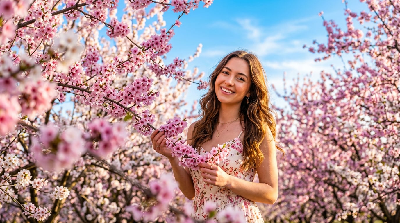 Master the chatgpt blue sky blossom aesthetic prompt