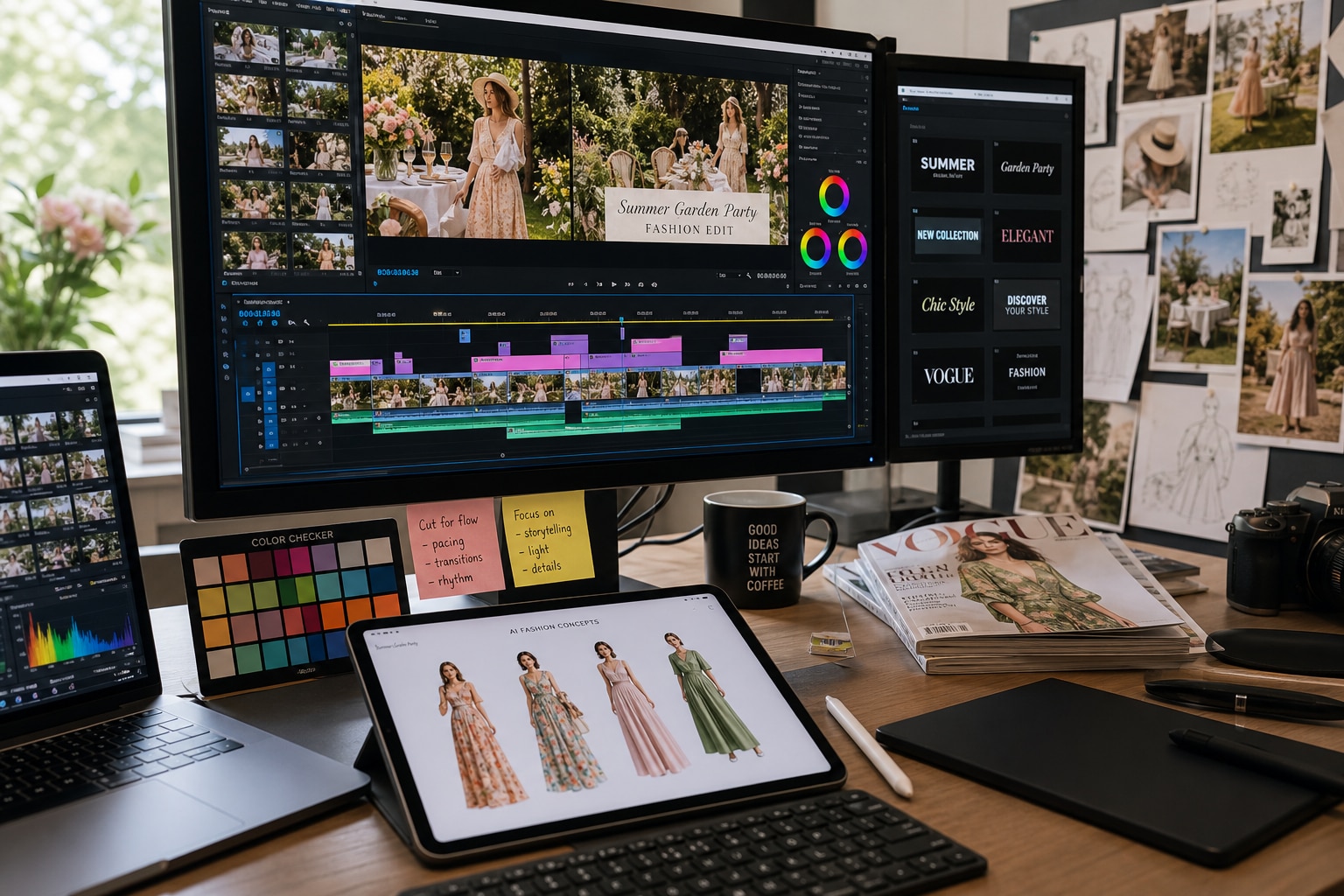 Streamline your fashion video editing workflow